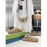 Marni Yellow Fussbett Sabot Slide With Rhinestones