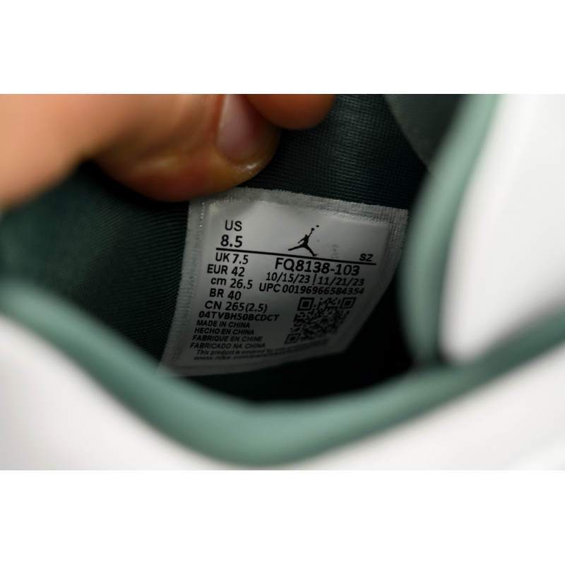 PK God Batch Air Jordan 4 Retro Oxidized Green FQ8138-103