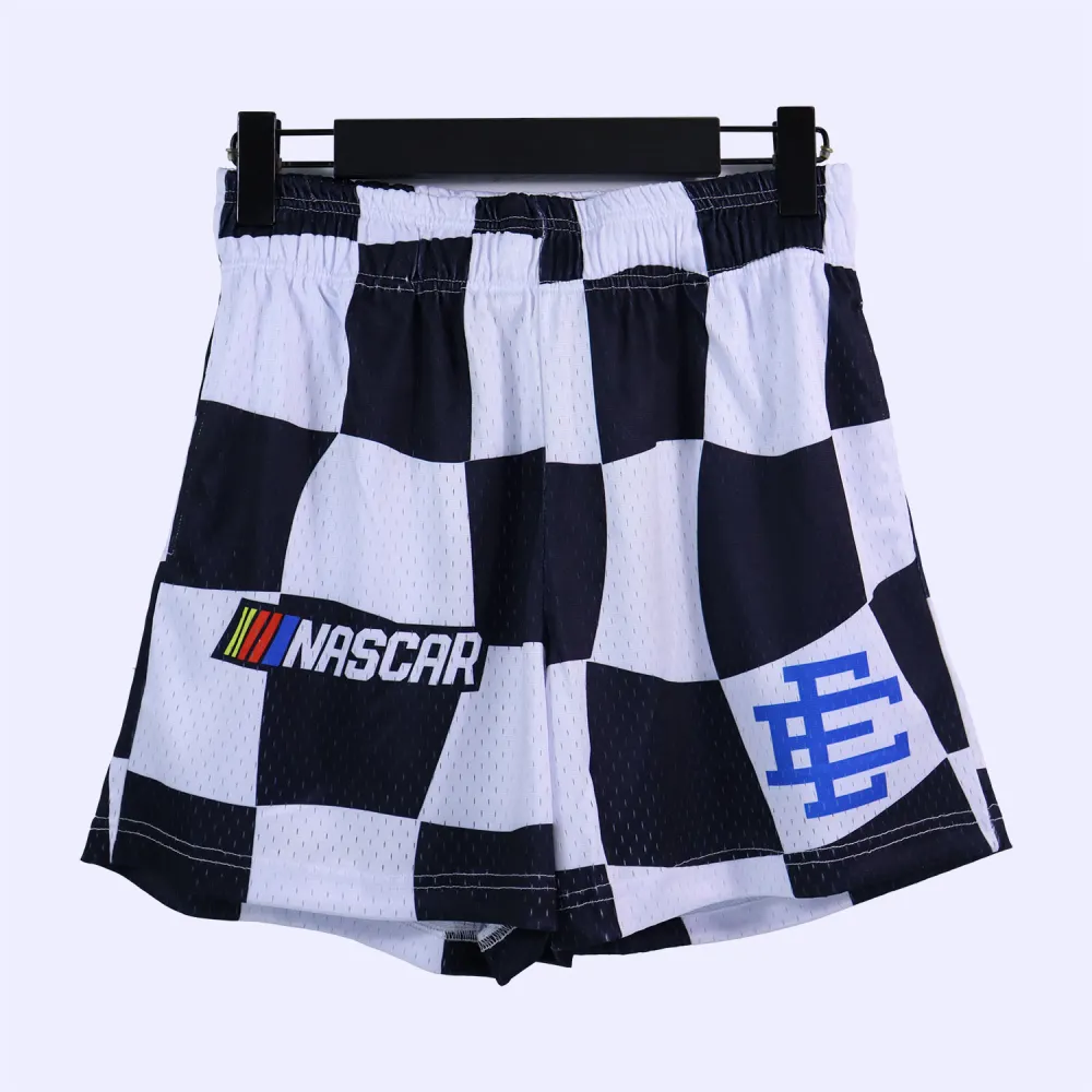 eric emanuel ee basic short checkered flag fw19