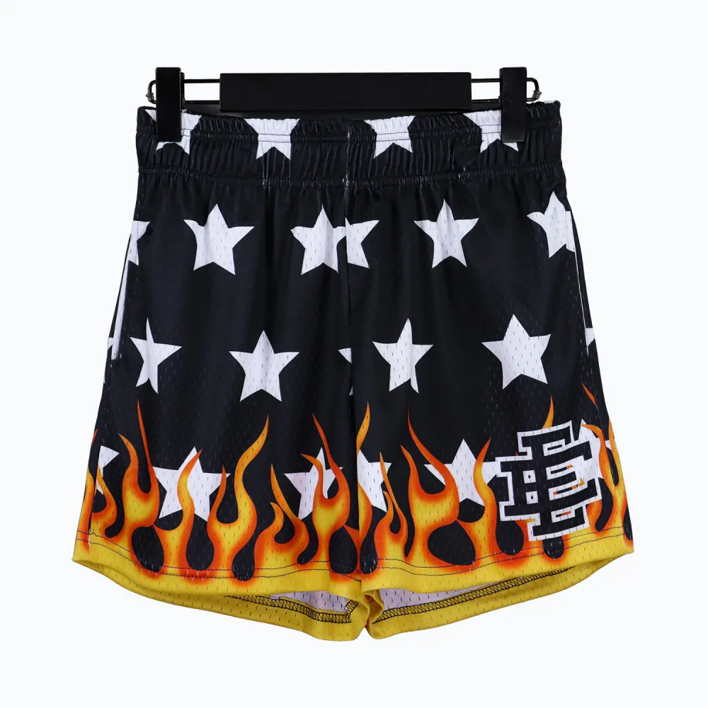 eric emanuel ee basic short black flame fw19