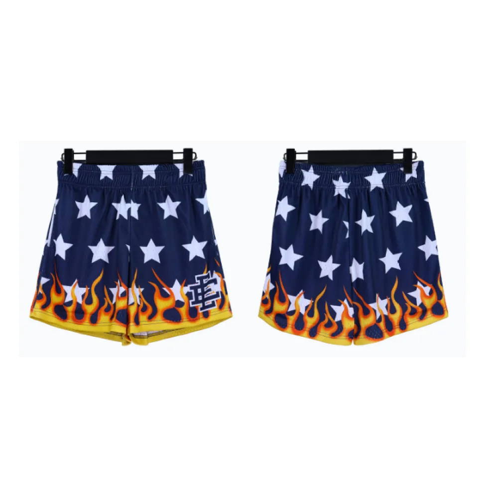 eric emanuel ee basic short blue flame fw19