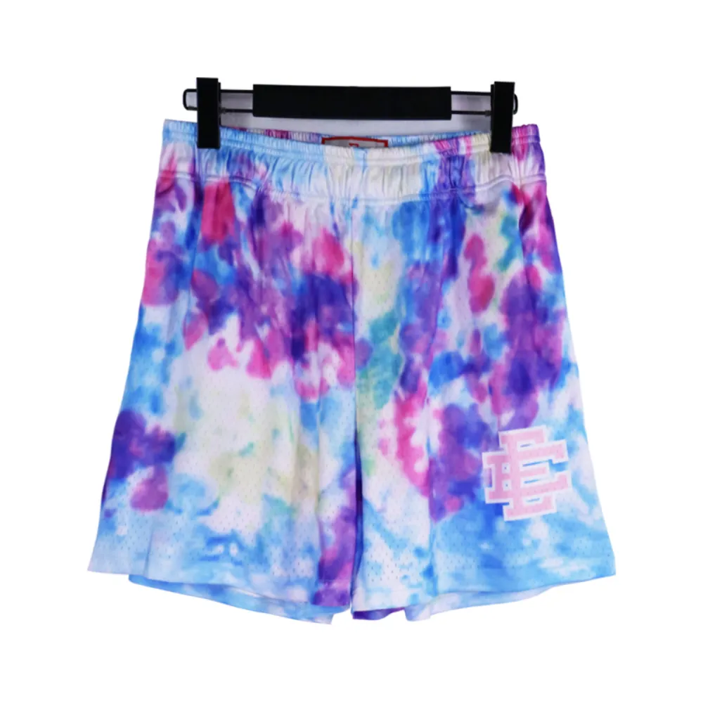 eric emanuel ee basic short purple/blue tie dye fw19