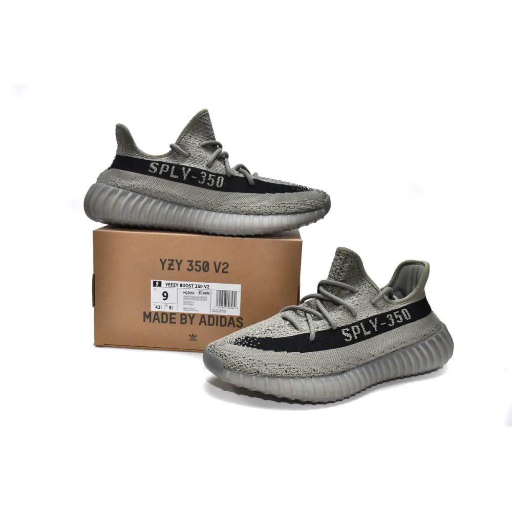 【High Quality $59 Free Shipping】adidas Yeezy Boost 350 V2 Granite HQ2059