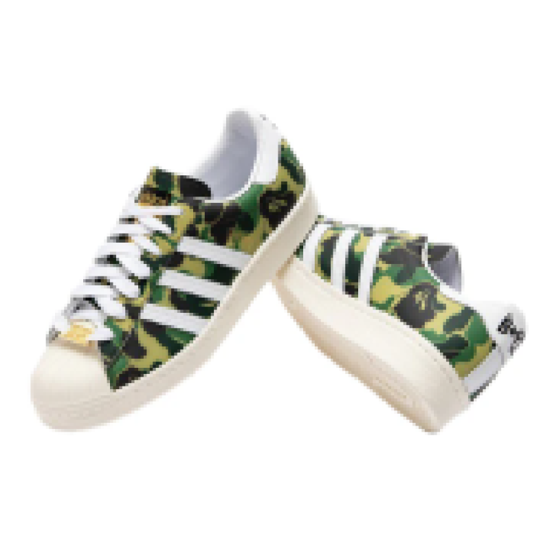 Adidas Superstar Bape ABC Camo Green