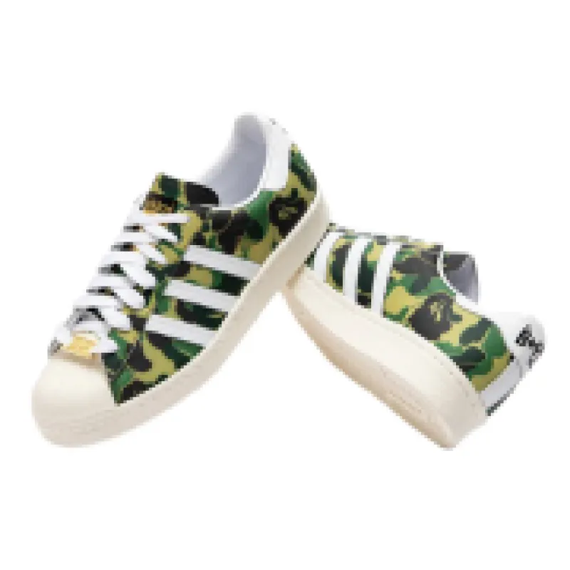 Adidas Superstar Bape ABC Camo Green