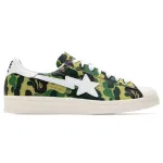 Adidas Superstar Bape ABC Camo Green