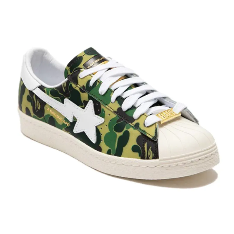 Adidas Superstar Bape ABC Camo Green