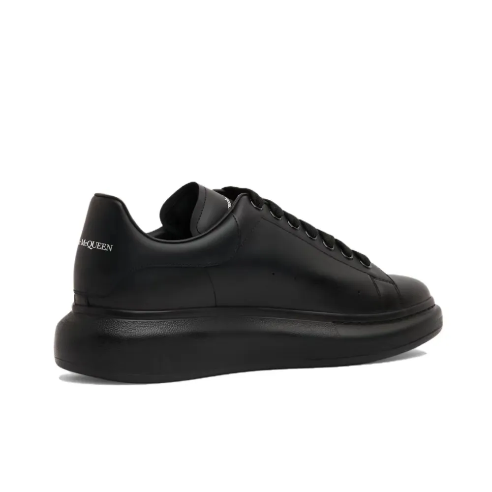 alexander mcqueen oversized graffiti black