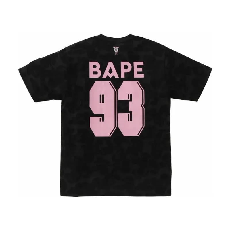 BAPE x Inter Miami CF Camo Tee Black