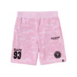 BAPE x Inter Miami CF Sweatshort Pink