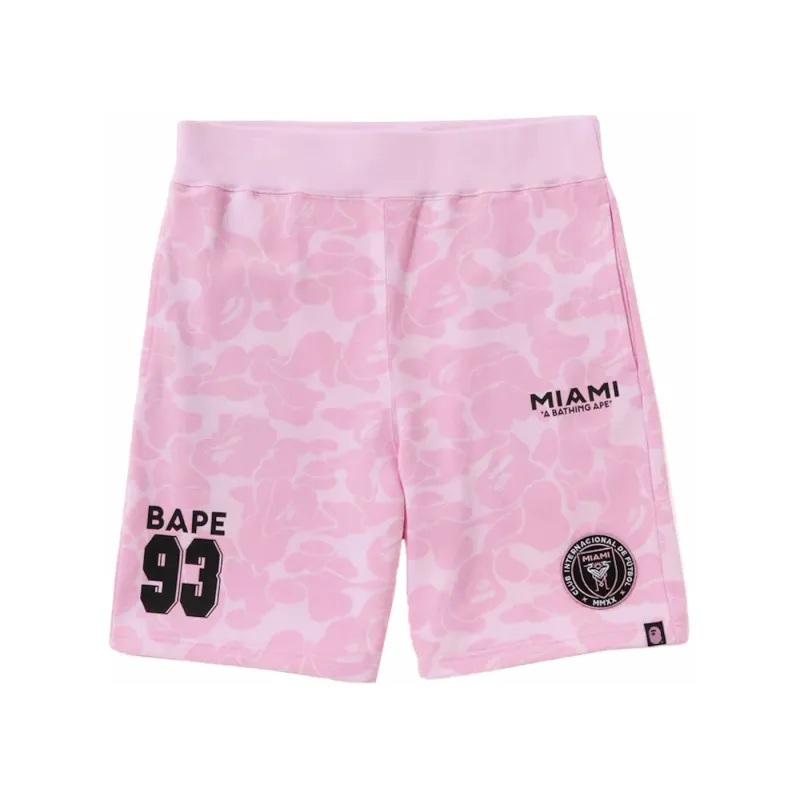 BAPE x Inter Miami CF Sweatshort Pink