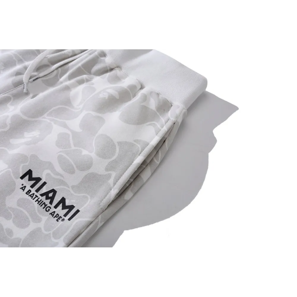 BAPE x Inter Miami CF Sweatshort White