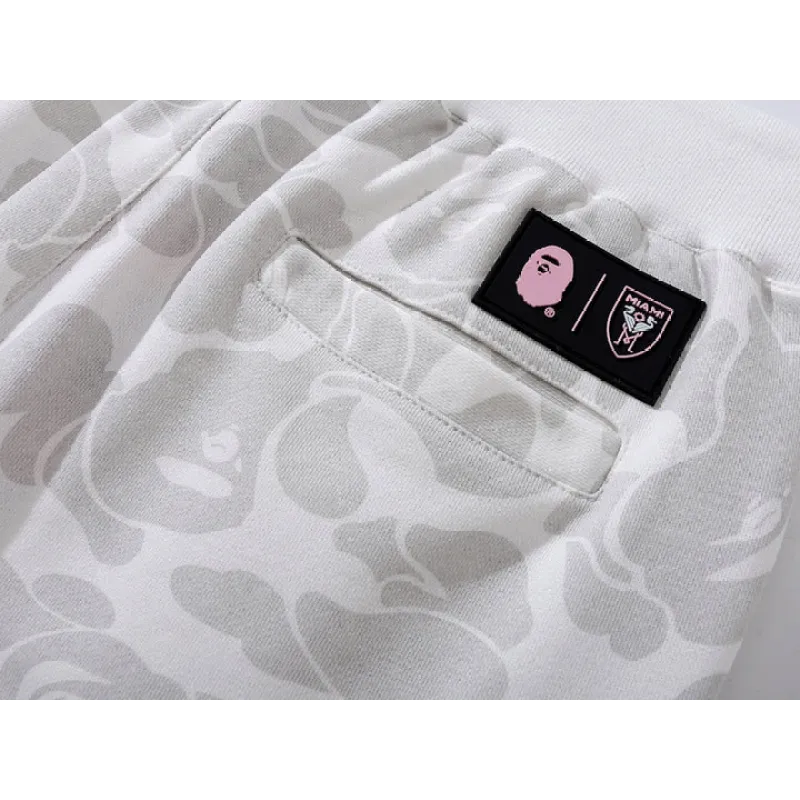 BAPE x Inter Miami CF Sweatshort White