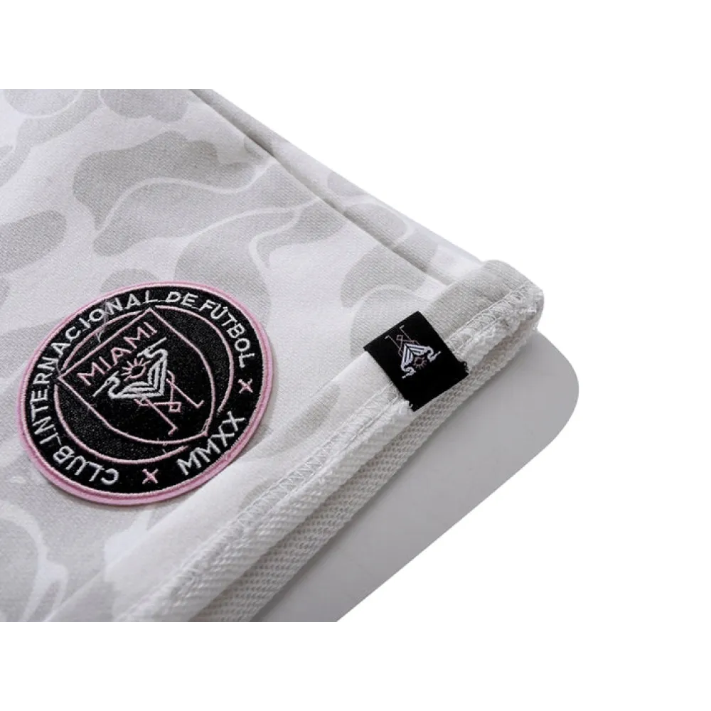 BAPE x Inter Miami CF Sweatshort White