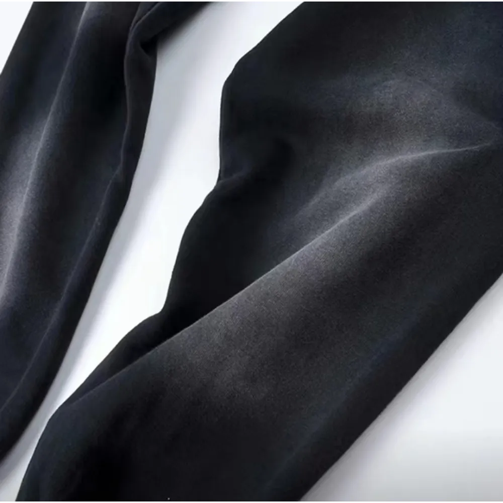 Hellstar No Guts No Glory Flare Bottom Sweatpants Midnight Dye Black