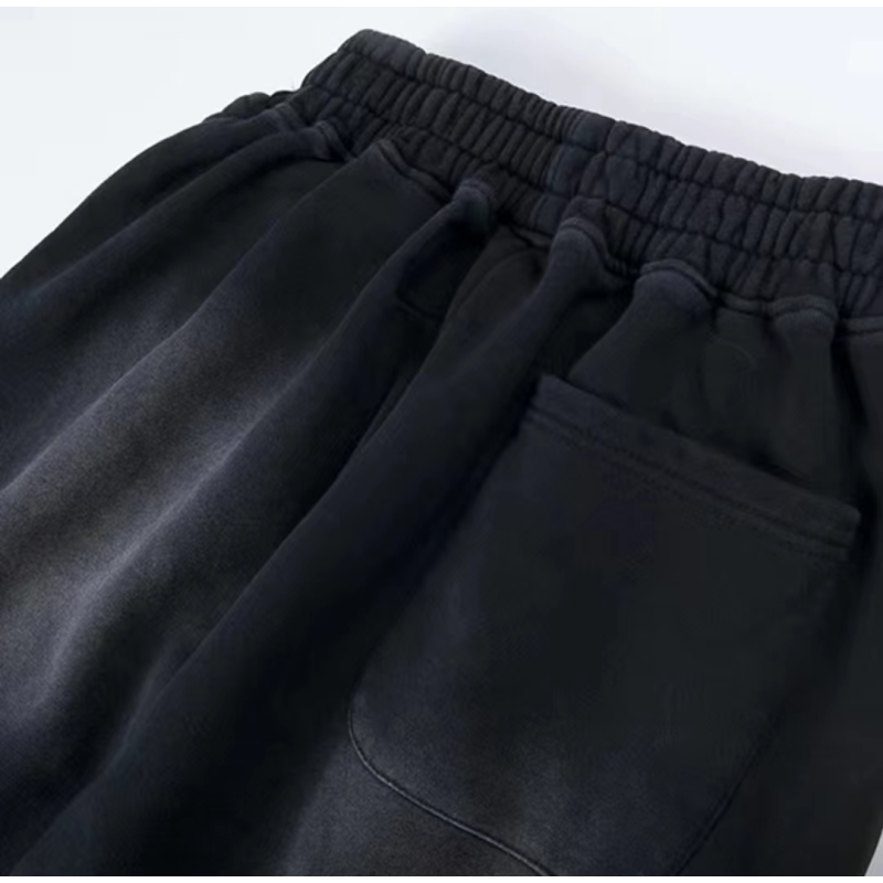 Hellstar No Guts No Glory Flare Bottom Sweatpants Midnight Dye Black