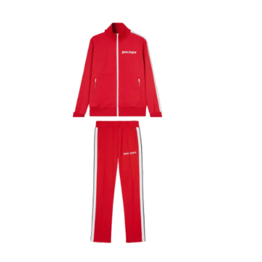 palm angel red tracksuit