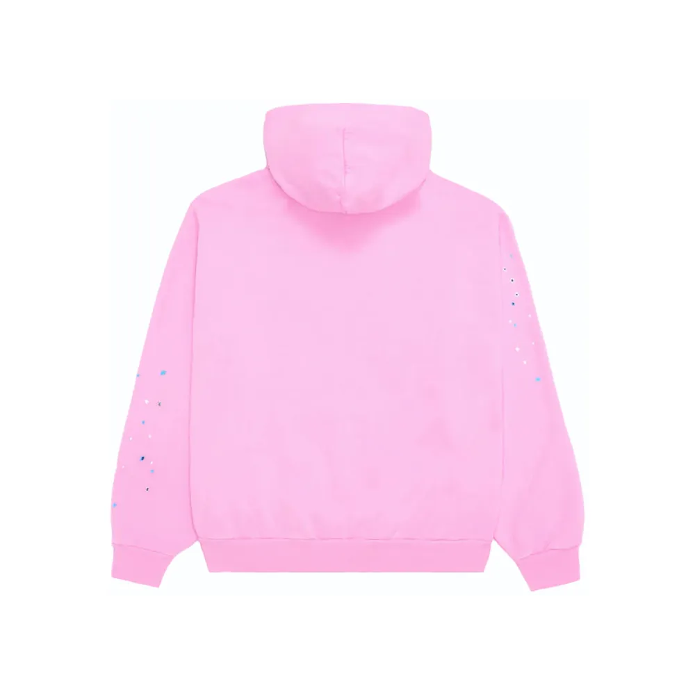 Sp5der Light Pink Tracksuit Suit YZ GE917