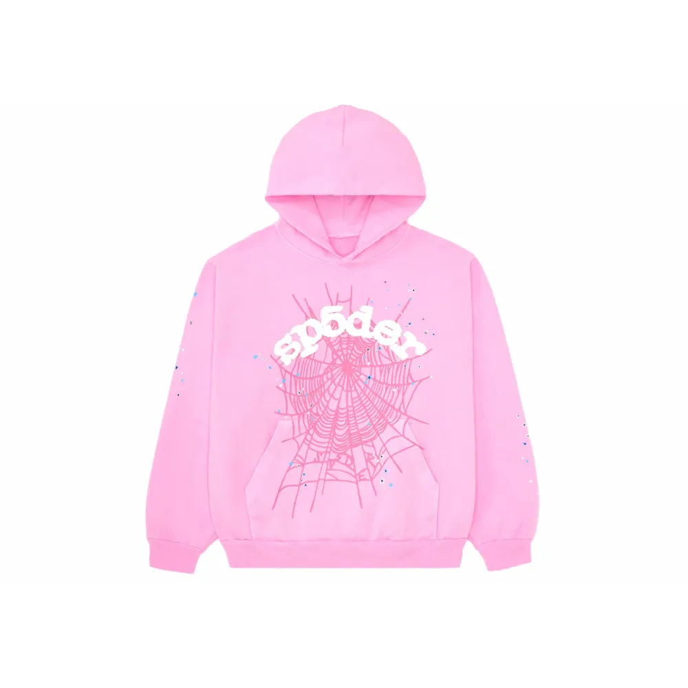Sp5der Light Pink Tracksuit Suit YZ GE917