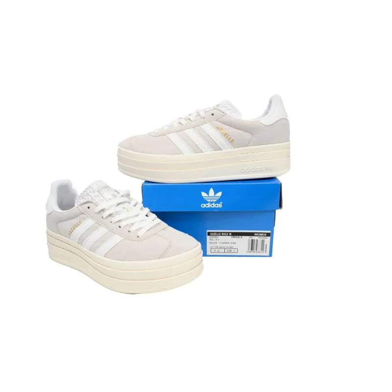 Adidas Gazelle Bold Grey White HQ6893