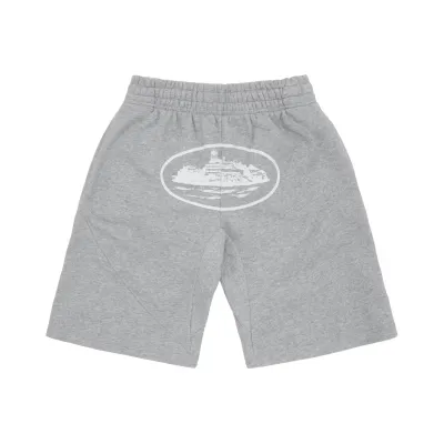 Corteiz OG Alcatraz Shorts Heather Grey 01