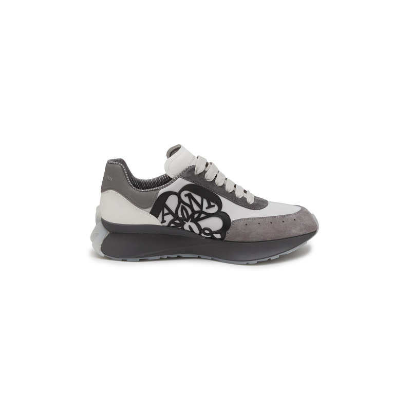 ALEXANDER MCQUEEN ‘SPRINT’ LOW TOP LACE UP SNEAKERS