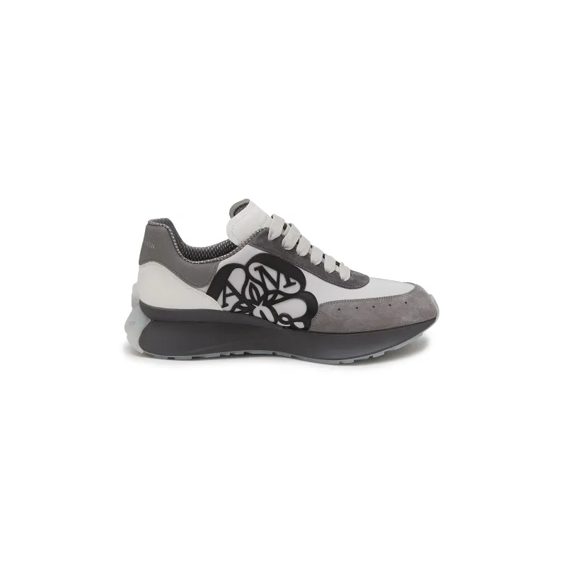 ALEXANDER MCQUEEN ‘SPRINT’ LOW TOP LACE UP SNEAKERS