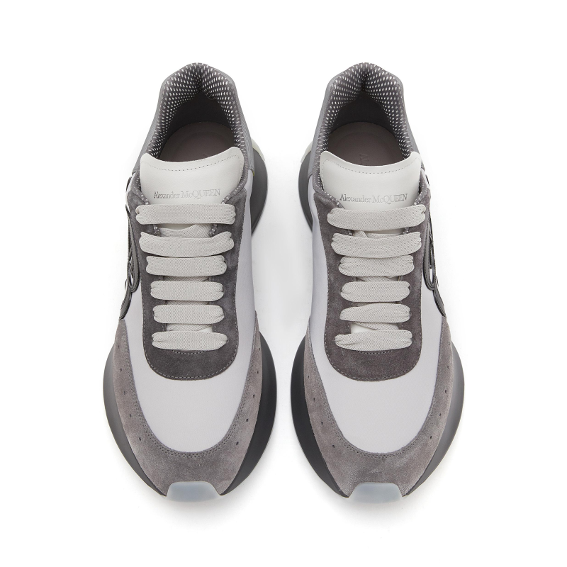 ALEXANDER MCQUEEN ‘SPRINT’ LOW TOP LACE UP SNEAKERS