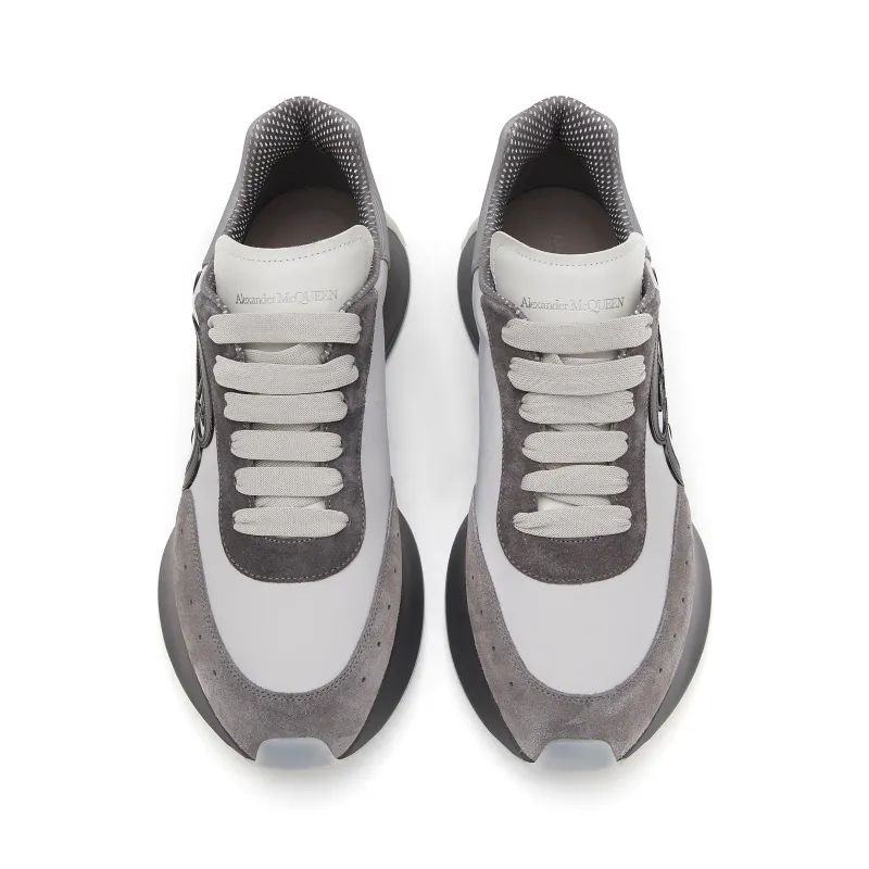 ALEXANDER MCQUEEN ‘SPRINT’ LOW TOP LACE UP SNEAKERS