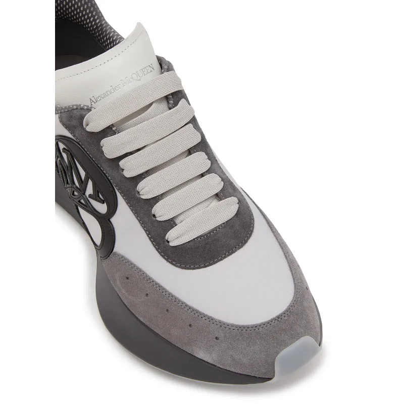 ALEXANDER MCQUEEN ‘SPRINT’ LOW TOP LACE UP SNEAKERS