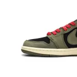 PK God Batch Air Jordan 1 Retro Low x Travis Scott Dark Green DM7866-002