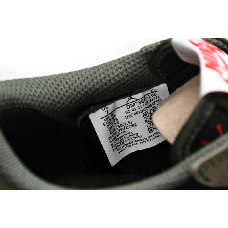 PK God Batch Air Jordan 1 Retro Low x Travis Scott Dark Green DM7866-002