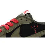 PK God Batch Air Jordan 1 Retro Low x Travis Scott Dark Green DM7866-002