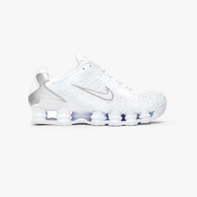 Nike Shox TL White Metallic Silver AV3595-100 02
