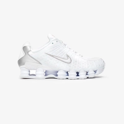 Nike Shox TL White Metallic Silver AV3595-100 02