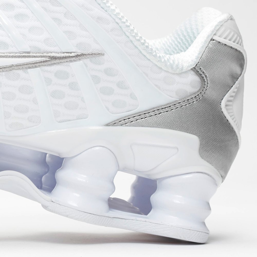 Nike Shox TL White Metallic Silver AV3595-100