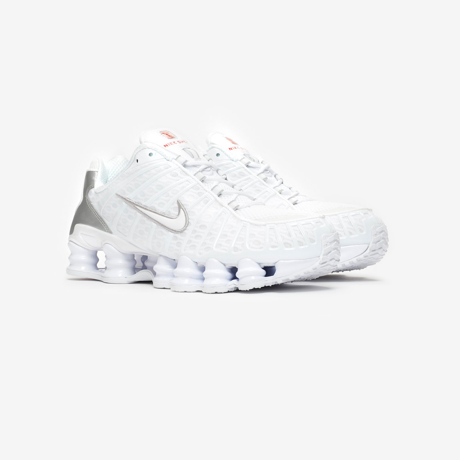 Nike Shox TL White Metallic Silver AV3595-100