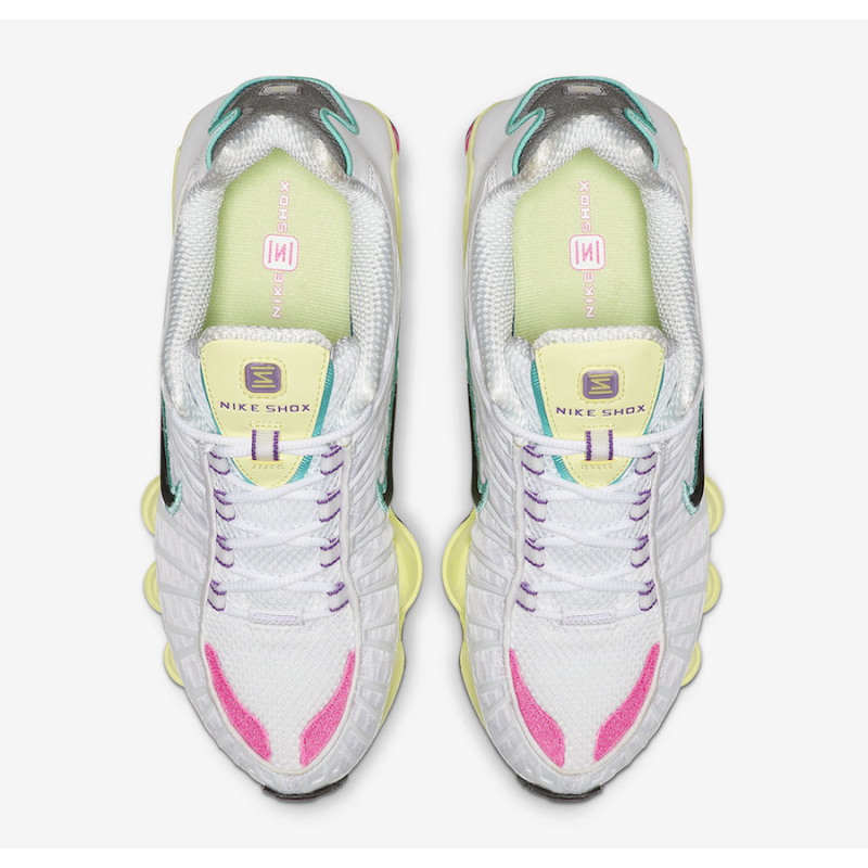 Nike Shox TL White Multi-Color AR3566-102