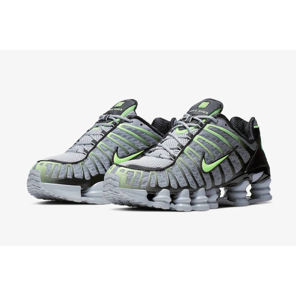 Nike Shox TL Wolf Grey Lime Blast AV3595-005
