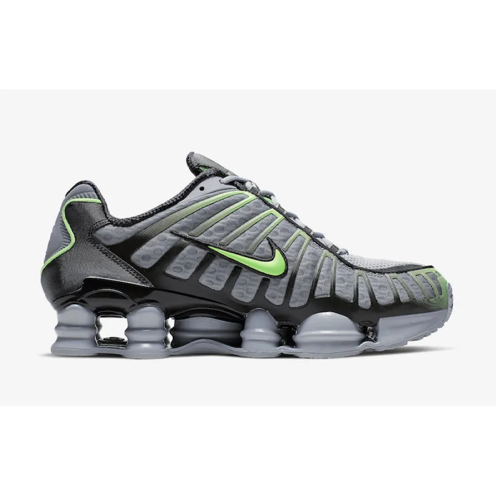 Nike Shox TL Wolf Grey Lime Blast AV3595-005