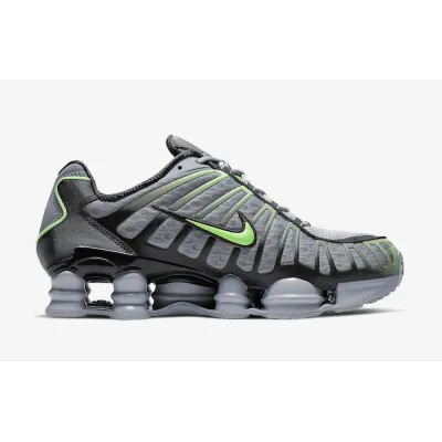 【Free shipping】Nike Shox TL Wolf Grey Lime Blast AV3595-005 02