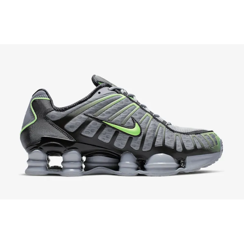 Nike Shox TL Wolf Grey Lime Blast AV3595-005