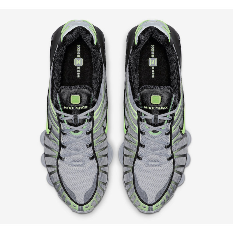 Nike Shox TL Wolf Grey Lime Blast AV3595-005