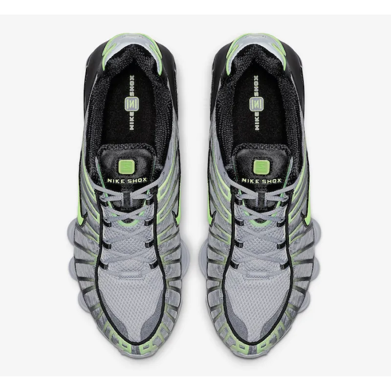 Nike Shox TL Wolf Grey Lime Blast AV3595-005