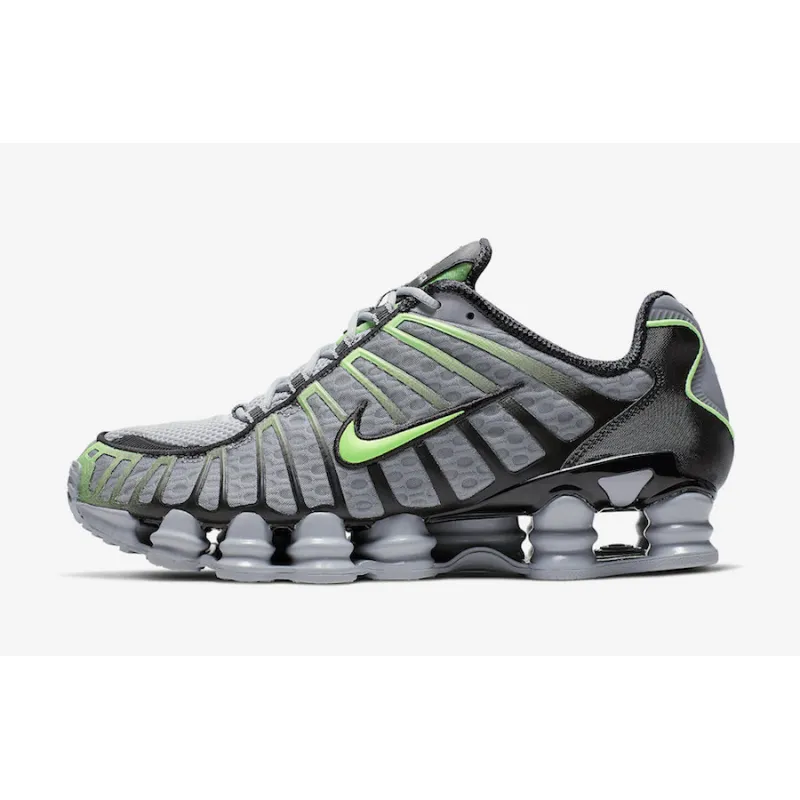 Nike Shox TL Wolf Grey Lime Blast AV3595-005