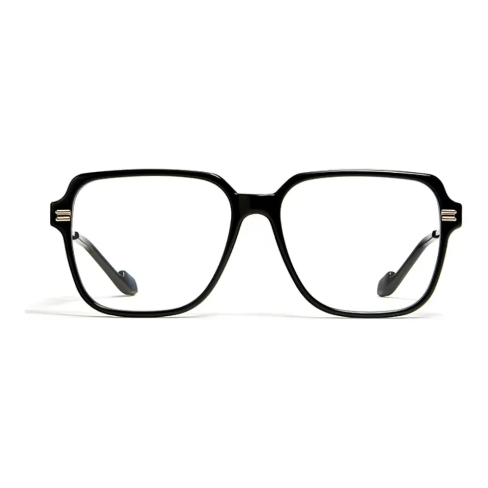 gentle monster x maison margiela blue light protection - jeff 01 black