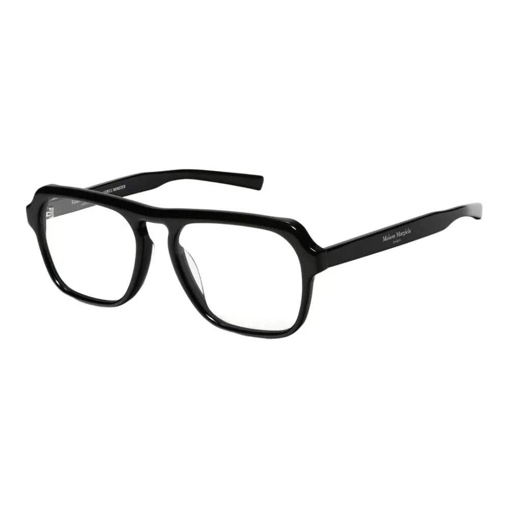 gentle monster x maison margiela blue light protection - mm011 01 black