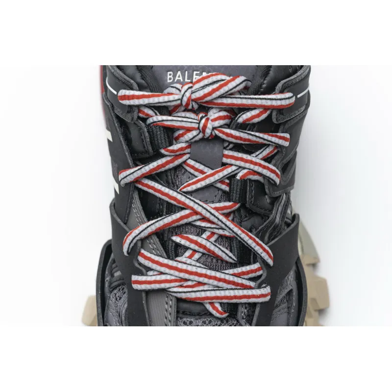 Balenciaga Track Trainer Black Grey Red 542436 W1GB1 1000