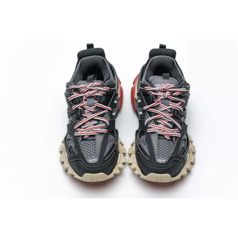 Balenciaga Track Trainer Black Grey Red 542436 W1GB1 1000