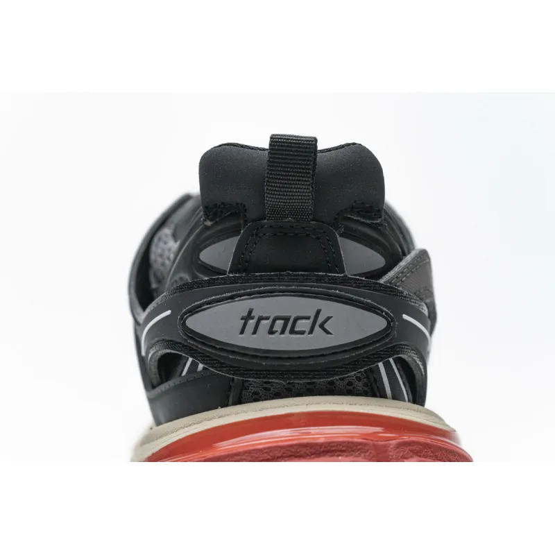 Balenciaga Track Trainer Black Grey Red 542436 W1GB1 1000